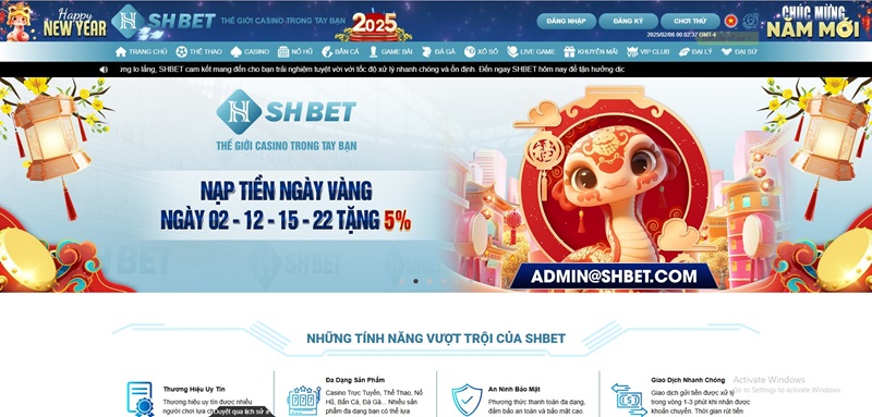 Trang chủ Shbet995 com